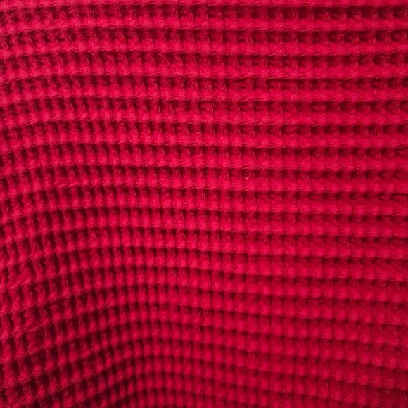 Coldwater Creek Thick Waffle Knit long sleeve boxy shirt/sweater. - Picture 5 of 6